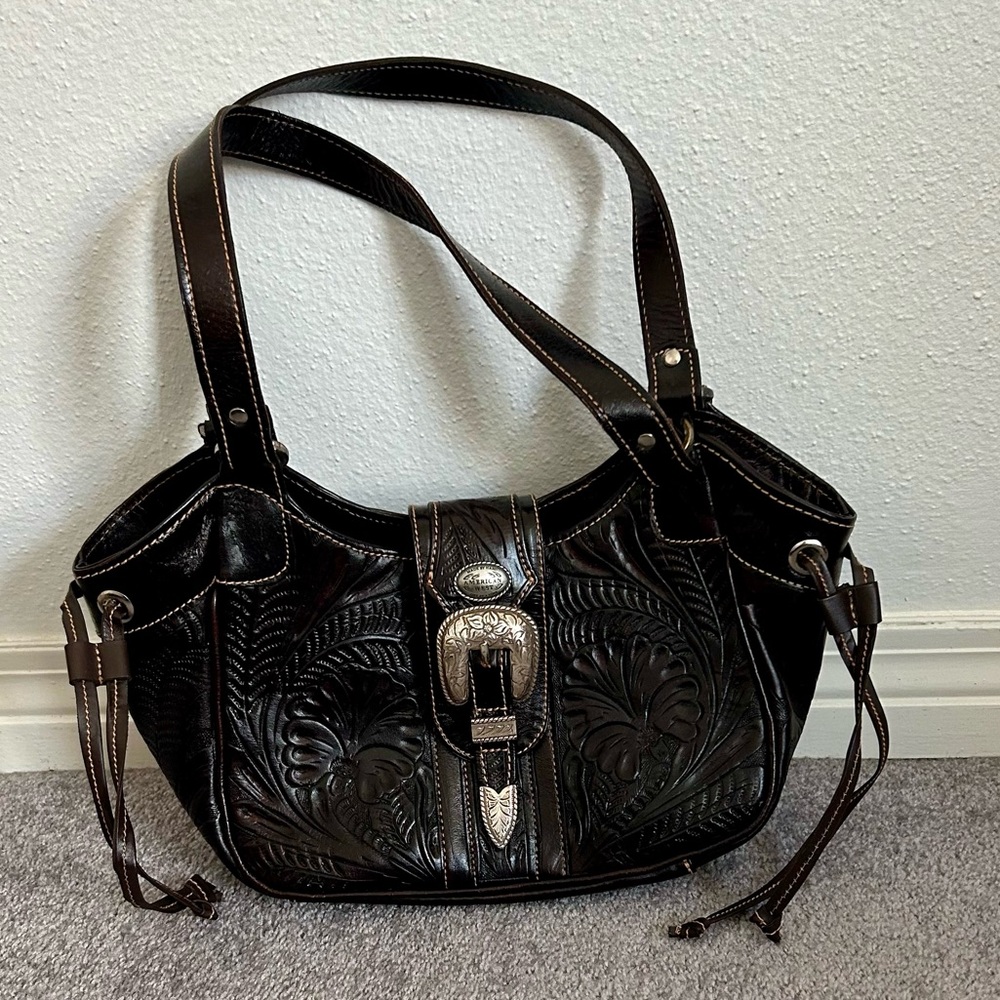 NWT American West black leather purse